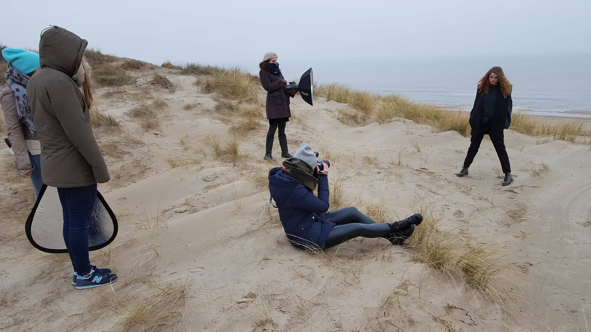 Behind the scene - Mountain shoot Zandvoort